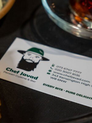 Chef Javad Card