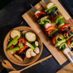 Raw Seasoned Grilled Veg